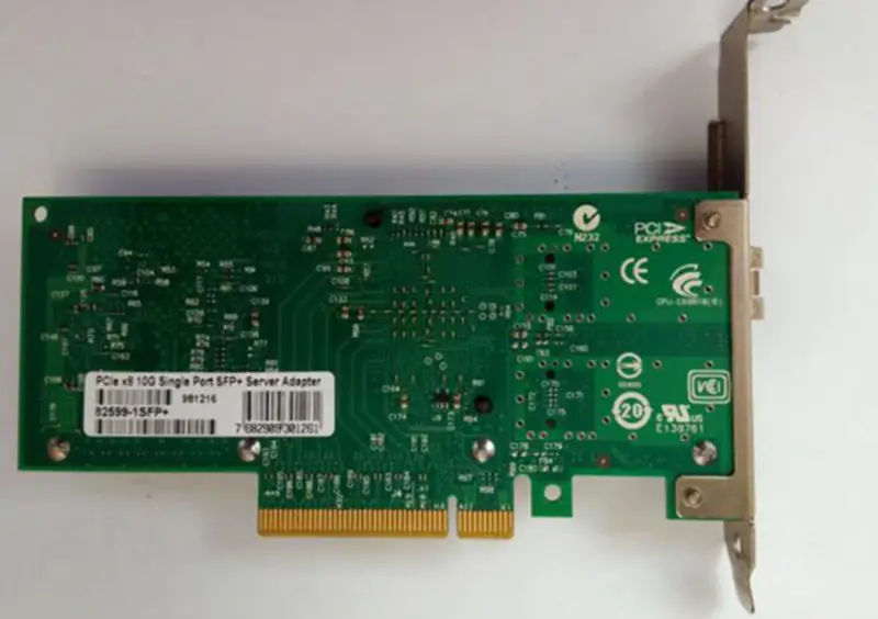 Adaptador de rede convergente Ethernet 10Gb OEM X520-DA1 E10G41BTDA