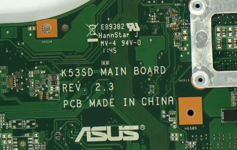 Placa-mãe Asus X53E