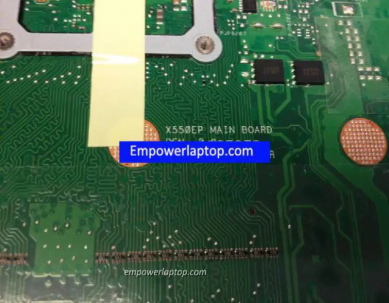 Placa-mãe Asus X550EP para X550E X552E F552E