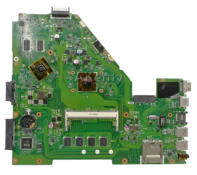Placa-mãe para computador portátil Asus X550WE com 4G RAM E1-CPU