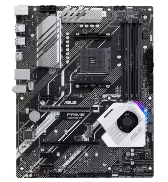 Placa-mãe Asus PRIME X570-P AMD soquete AM4