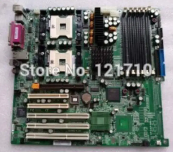 Placa de equipamento industrial Supermicro X5DAE REV 1.2 soquete duplo 604