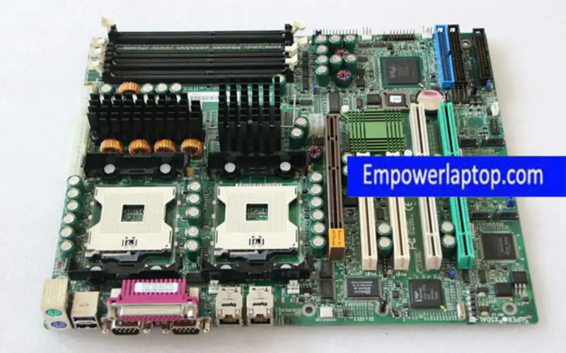 SuperMicro X5DAL-TG2 Placa-mãe para estação de trabalho 533 FSB placa de rede dupla Socket 604