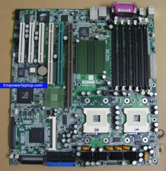 SuperMicro X5DMS-6GM E7501 Placa-mãe para servidor 604 Dual 533 FSB com SCSI