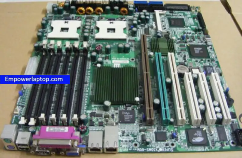 SuperMicro X5DMS-6GM E7501 Placa-mãe para servidor 604 Dual 533 FSB com SCSI