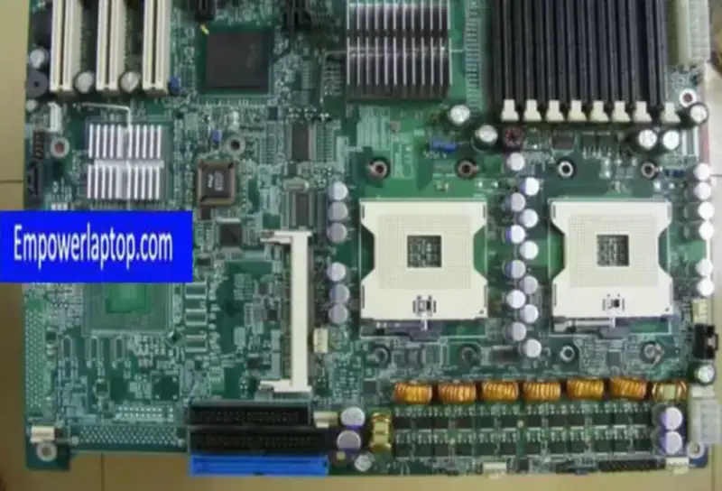 Placa-mãe para estação de trabalho SuperMicro X6DAE-G 800 FSB Slot duplo PCI-E