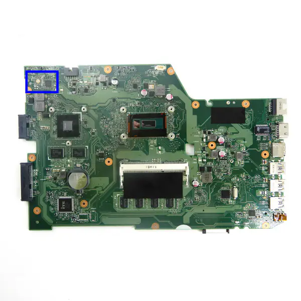 Asus X751LJ I3-5010 CPU 4GB RAM Placa-mãe para ASUS X751L R752L