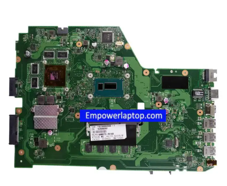 Asus X751LK com placa-mãe 4G RAM integrada para computador portátil ASUS X751L