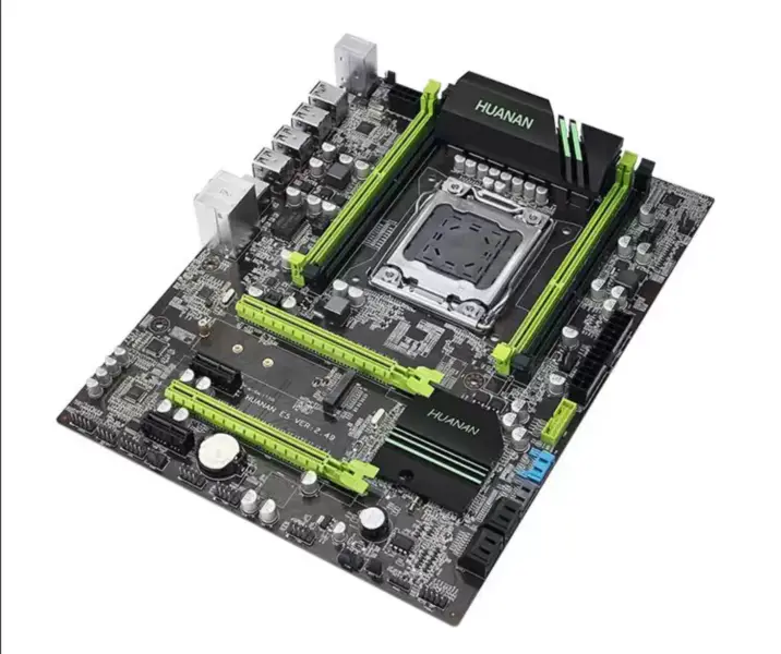 HUANAN E5 VER:2.49 X79 Motherboard LGA2011 suporta memória REG ECC e processador Xeon E5