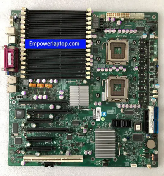 SuperMicro X7DBI+ 771 Placa-mãe para estação de trabalho gráfica Suporte 500OP 54 53 52