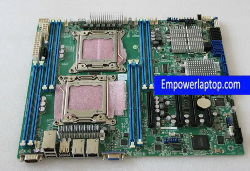 SuperMicro X9DRL-7F Placa-mãe para servidor LGA2011 com suporte para E5-2690V2