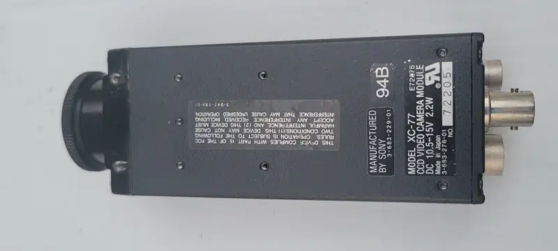 Câmara Industrial CCD Monocromática SONY XC-77