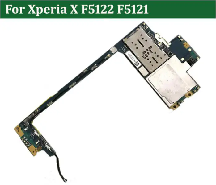 Placa-mãe Sony Xperia X F5121 F5122 32G desbloqueada com Chips com firmware de sistema Andorid