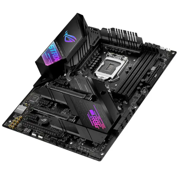 Asus ROG STRIX Z490-E GAMING Placa-mãe DDR4 128GB PCI-E 3.0 M.2 CHAI Suporte CPU Z490 com núcleo de 10ª geração