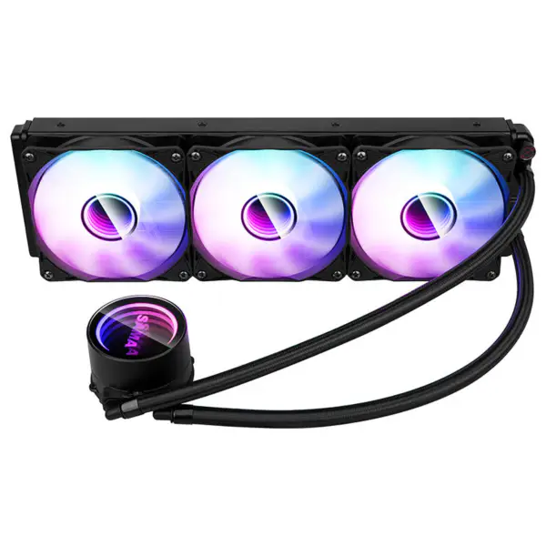 Dissipador de calor com aletas de alumínio para resfriamento de água da CPU para a caixa do PC