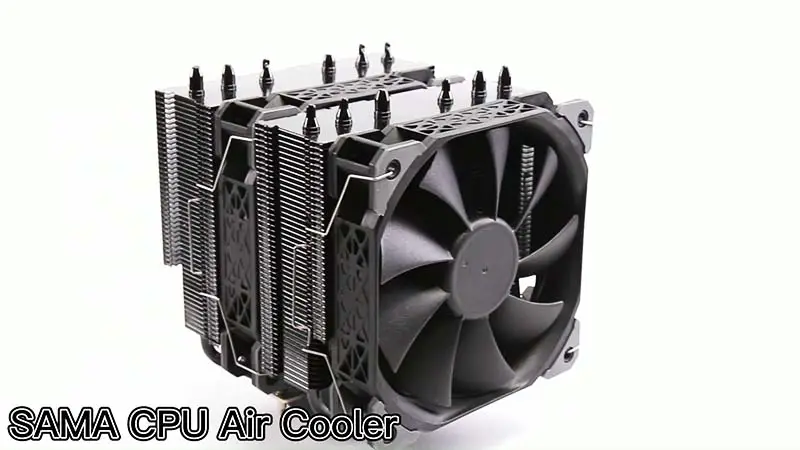 Melhor cooler de cobre para a CPU Arrefecimento da CPU para a caixa do PC