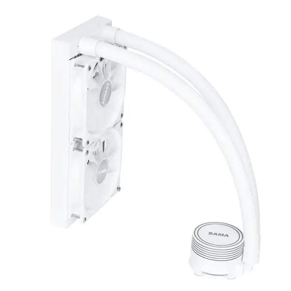 Coloful Radiador 240mm Branco Refrigerador de água para caixa de CPU