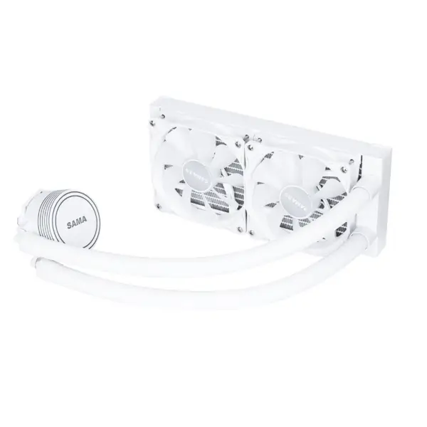 Coloful Radiador 240mm Branco Refrigerador de água para caixa de CPU