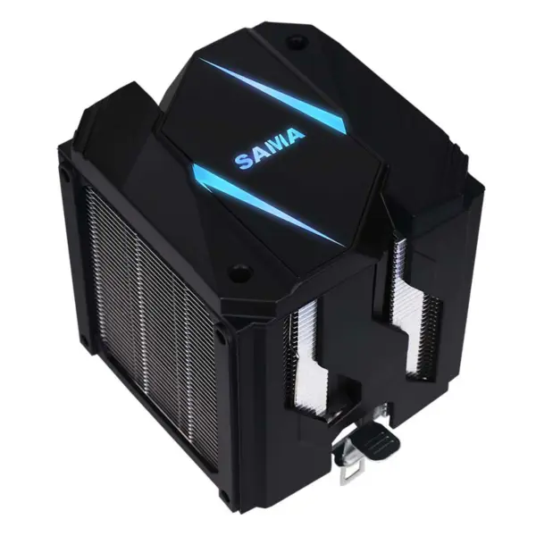 Service Cpu Cooler 90mm Argb Cpu Cooling 4 Heatsink Compatível com Intel e Amd