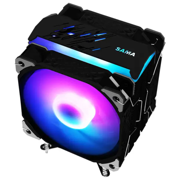 Service Cooler Ventilador de arrefecimento do ar da CPU para caixa de jogos de PC