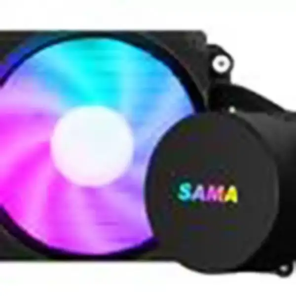 Sama 120mm Cooler Cpu Liquido Intel Cpu Cooler Com Temperatura Gaming Computer Liquid Cooler