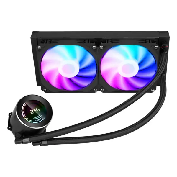 Sama 240mm integrado Cpu Water Cooling Liquid Cooler para Pc Case
