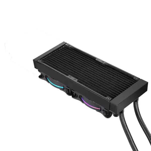 Sama 24cm Aio Cpu Cooler Radiador Cobre Água Arrefecimento Líquido Pc Cpu Cooler Rgb Glow