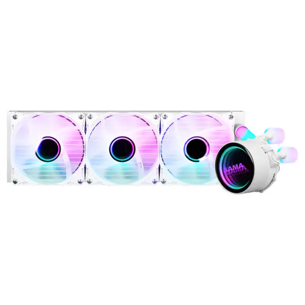 Sama 360mm Cpu Water Cooling With 5v Argb Fan Strong Water Cooler For Gaming Computer Case Liquid Cooler For Cpu