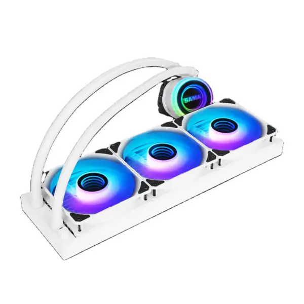 Sama 360mm Radiator White High Efficiency Cpu Water Cooling For Pc Case