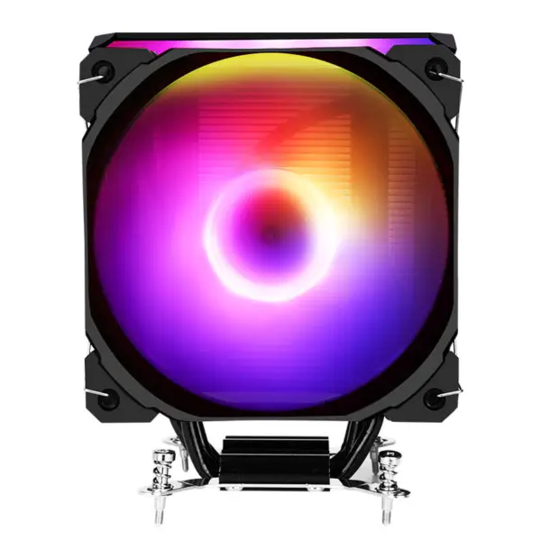 Sama 4heatpipes Cpu Dissipação de calor Cpu Air Cooler Rgb para Amd Intel Compatibilidade