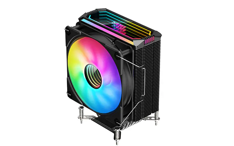 Sama 6 Tubos de Calor Cpu Cooler 120mm Pwm 4 Pinos Pc Radiator Quiet For Intel Lga 1700 1200 1150 1151 1155 Amd Am4 Am5 Cpu Cooling F