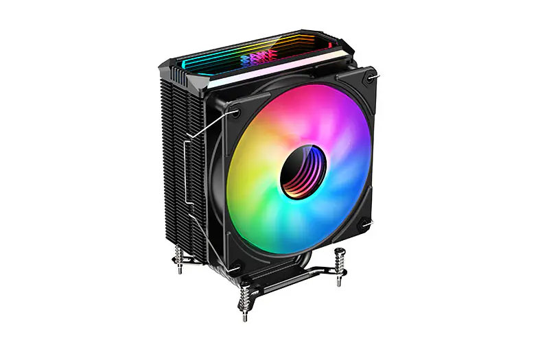 Sama 6 Tubos de Calor Cpu Cooler 4 Pinos Rgb Pc Silencioso Para Intel Lga 2011 775 1200 1150 1151 1155 X79 X99 Am3 Am4 Am5 Cpu Cooling Fan H