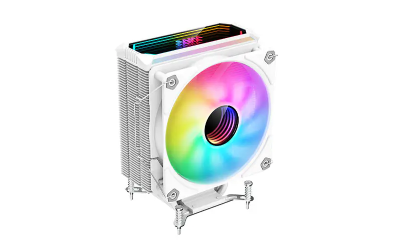 Sama 6 Tubos de Calor Cpu Cooler 4 Pinos Rgb Pc Silencioso Para Intel Lga 2011 775 1200 1150 1151 1155 X79 X99 Am3 Am4 Am5 Cpu Cooling Fan H