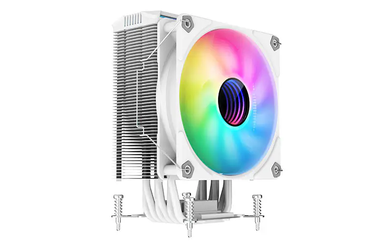 Sama 6 Tubos de Calor Cpu Cooler 4 Pinos Rgb Pc Silencioso Para Intel Lga 2011 775 1200 1150 1151 1155 X79 X99 Am3 Am4 Am5 Cpu Cooling Fan H
