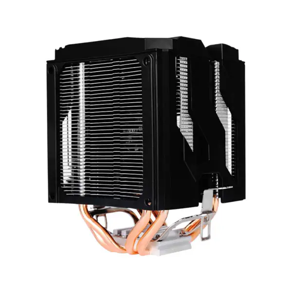 Sama 9cm Dual Tower Air Cooler Customizable Argb Top Cover Cpu Radiator Black/silver Pequeno mas potente refrigerador de ar para CPU