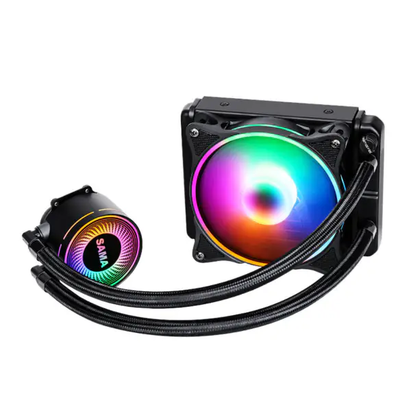 Sama Aio Cpu 120mm Radiador Dissipador de calor líquido Rgb Cooler Cpu Water Cooling Radiator Pc Gaming
