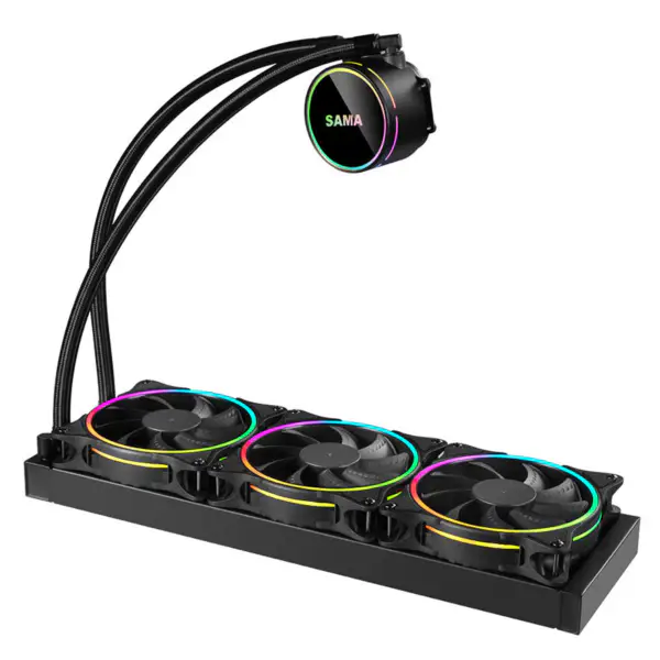 Sama Aio Cpu 360mm Radiador Dissipador de calor líquido Rgb Cooler Cpu Water Cooling Radiator Pc Gaming