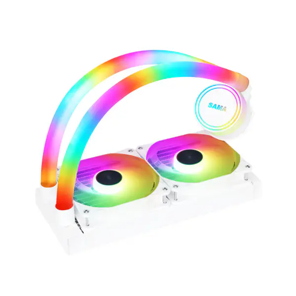 Sama Aio Liquid Cooling 240mm Argb Fan Heatsink Pc Water Cooling