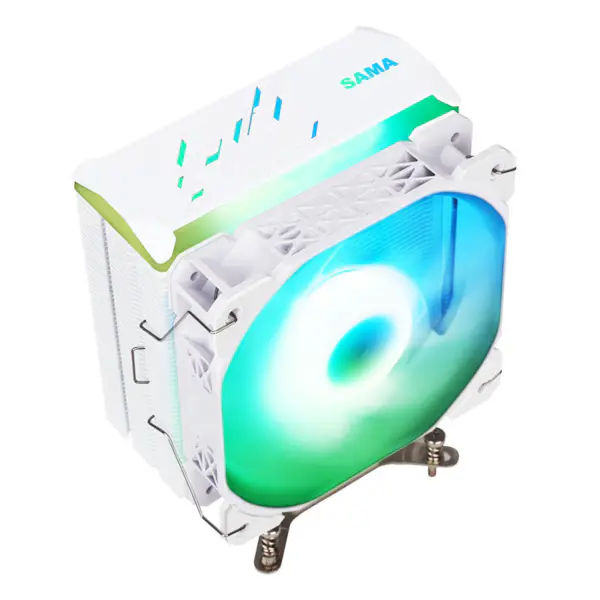 Sama Am3/am4/am5 Ventilador de resfriamento de CPU com rolamento de hidrogênio Radiador de CPU para PC 800-1800rpm Gabinete de computador para jogos