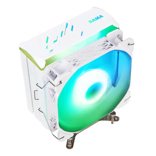 Sama Am3/am4/am5 Ventilador de resfriamento de CPU com rolamento de hidrogênio Radiador de CPU para PC 800-1800rpm Gabinete de computador para jogos