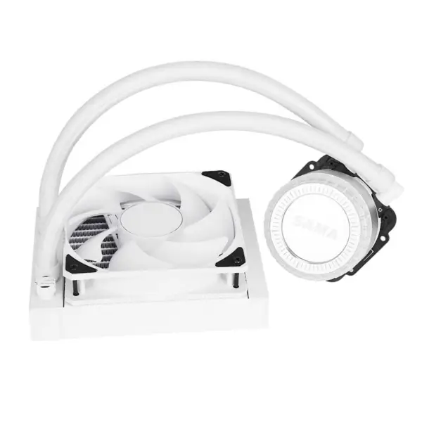 Sama Argb Coloful 120mm Radiador Branco para Arrefecimento de Água de CPU de PC