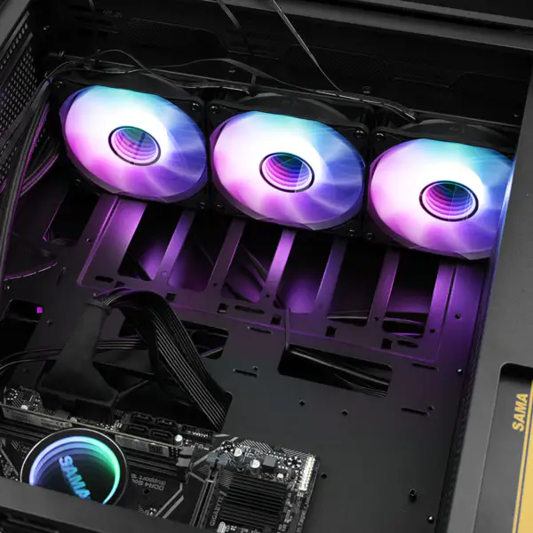 Sama Argb Coloful 360mm Resfriamento de água Pc Cpu Resfriador de água