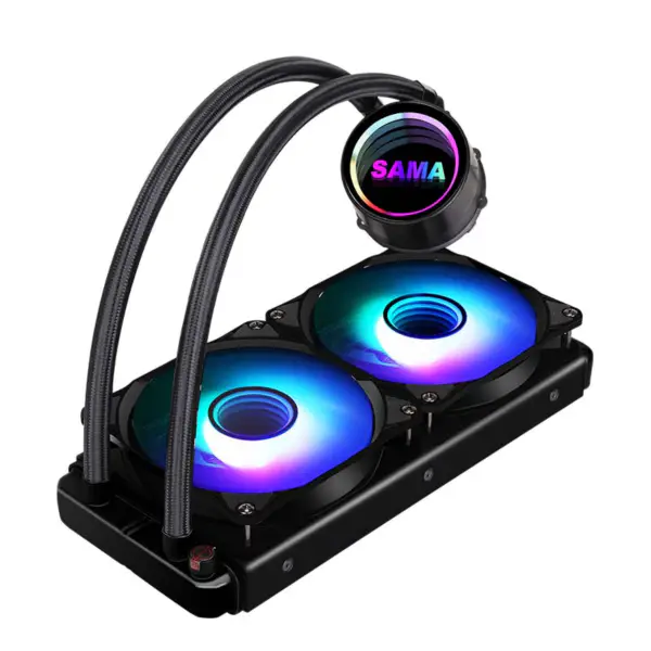 Sama Argb Resfriamento de água da CPU Resfriador de água da CPU Resfriamento de água do PC com alto fluxo de ar Pi240