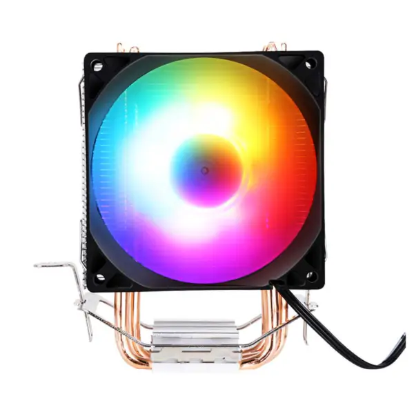 Sama Customizable Logo Computer Cooling Fan 5v 3pin Rgb Heatsink Pc Intel Amd Cpu Air Cooler 3 Heatpipes 40000h Cpu Cooler