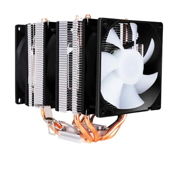 Sama Color Intel 775/115x/1700 4 tubos de calor Triple Pwm Fans Cpu Cooler Frgb For Gaming Pc