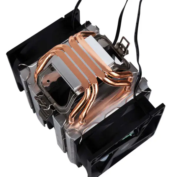 Sama Color Intel 775/115x/1700 4 tubos de calor Triple Pwm Fans Cpu Cooler Frgb For Gaming Pc