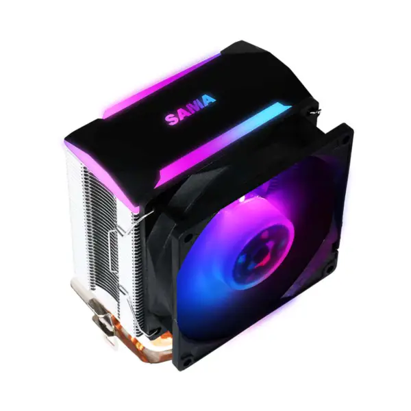 Sama Computer Cpu Cooler Fan Radiador de arrefecimento da Cpu para a caixa do PC para jogos
