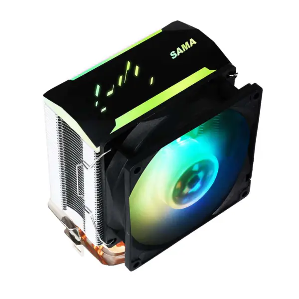 Sama Computer Cpu Cooler Fan Radiador de arrefecimento da Cpu para a caixa do PC para jogos