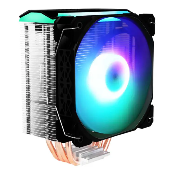 Sama 4heatpipes Rainbow Ventilador de Contacto Direto para Arrefecedor de Cpu para Caixa de Computador