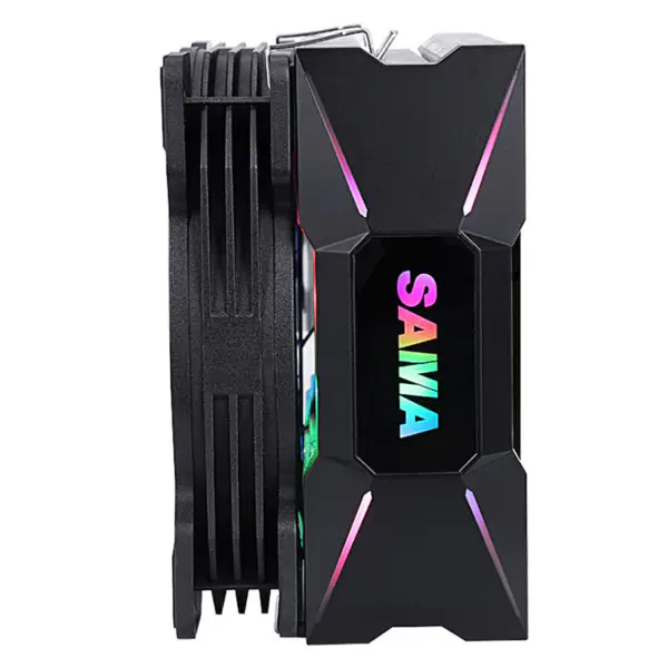 Sama dissipador de calor com aletas de alumínio para o refrigerador de ar da CPU para a caixa do PC